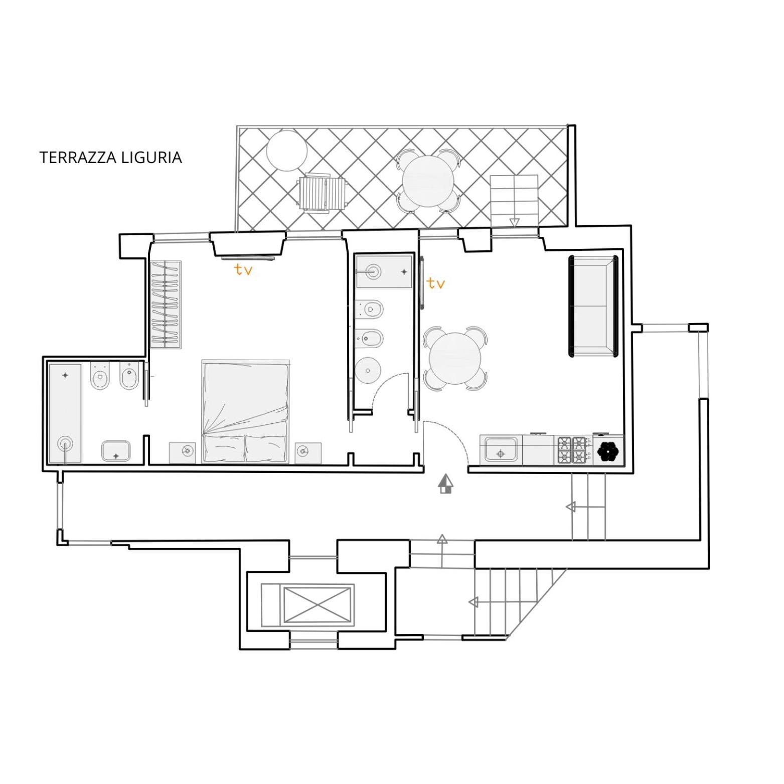 Le Terrazze Aparthotel Аласио Екстериор снимка