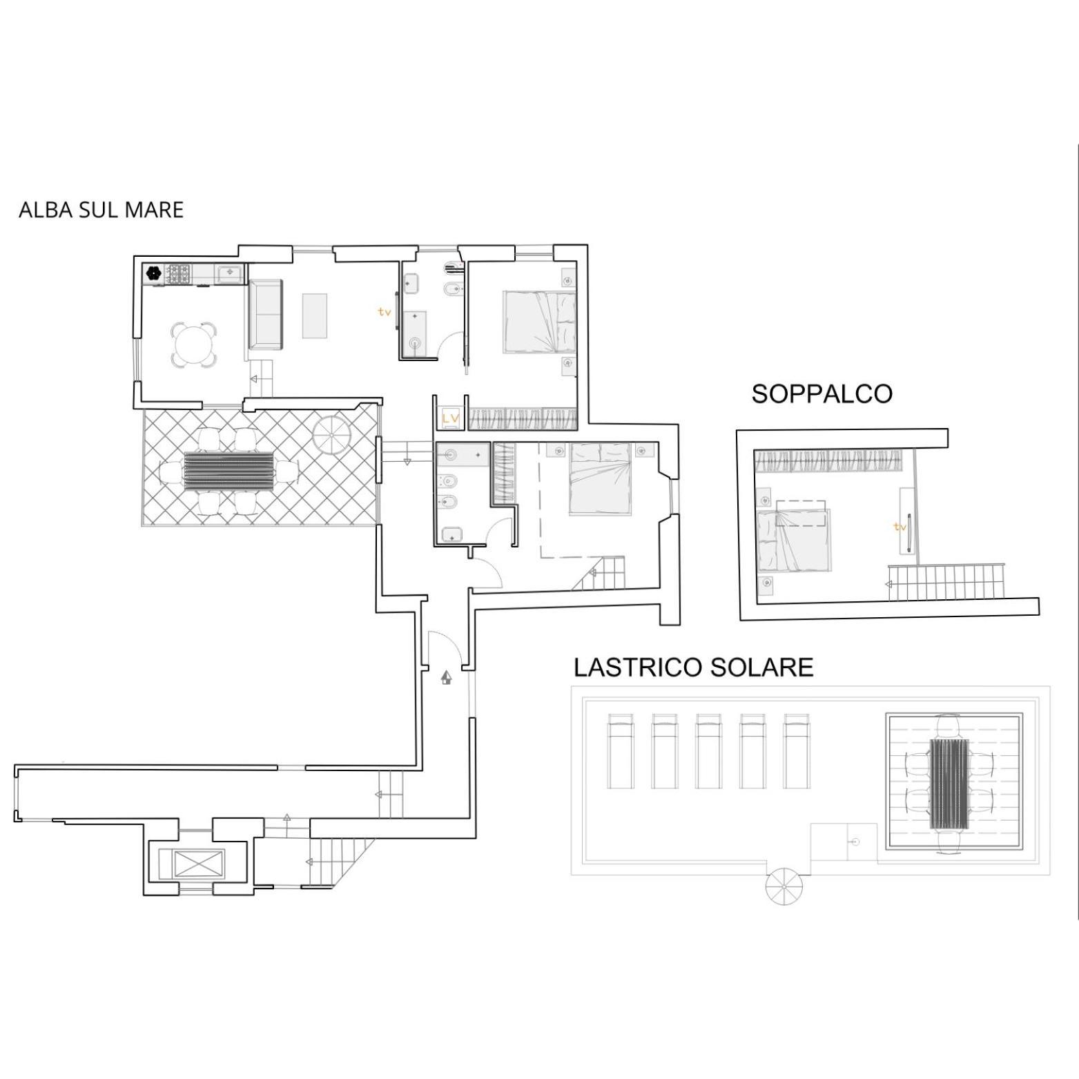 Le Terrazze Aparthotel Аласио Екстериор снимка
