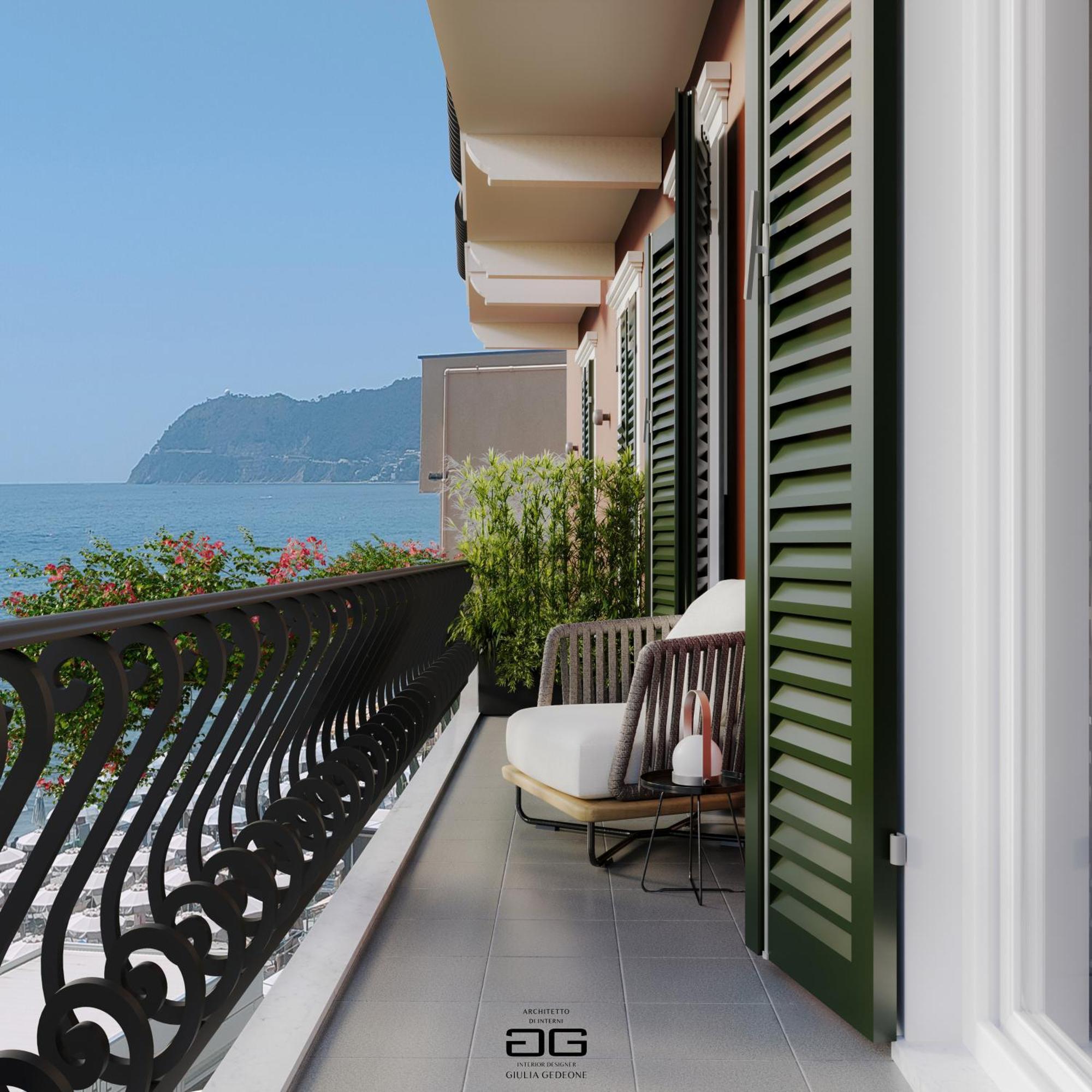 Le Terrazze Aparthotel Аласио Екстериор снимка